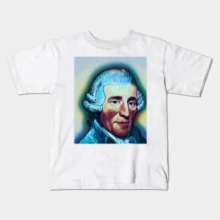 Joseph Haydn Portrait | Joseph Haydn Artwork 6 Kids T-Shirt